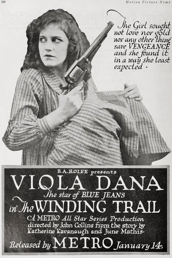 Movie poster for The Winding Trail (1918)