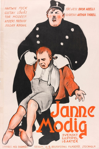 Movie poster for Janne Modig (1923)