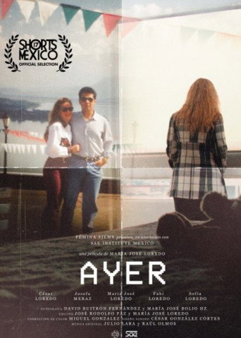 Movie poster for Ayer (2022)