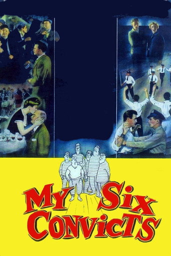 Movie poster for My Six Convicts (1952)