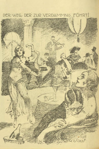 Movie poster for Der Weg, der zur Verdammnis führt 1. Teil - Das Schicksal der Aenne Wolter (1918)