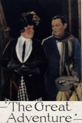 Movie poster for The Great Adventure (1921)