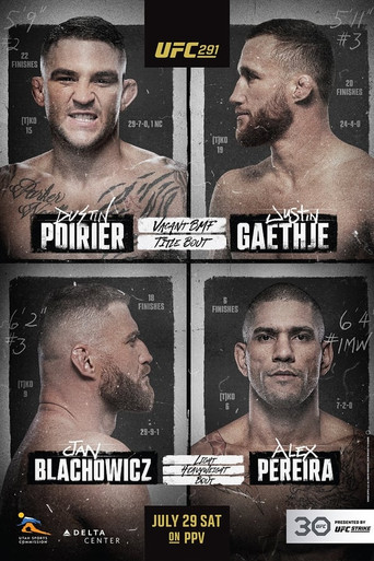UFC 291 Countdown poster
