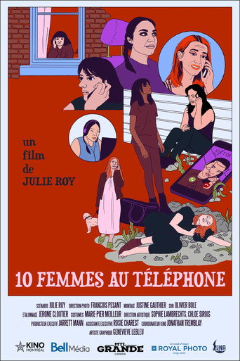 Movie poster for 10 femmes au téléphone (2021)