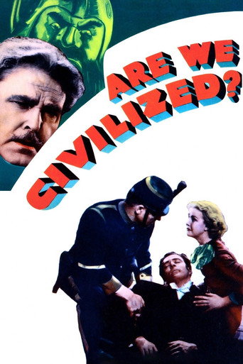 Movie poster for Are We Civilized? (1934)