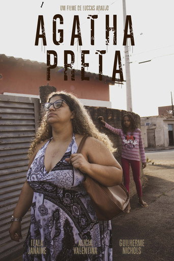 Movie poster for Ágatha Preta (2023)