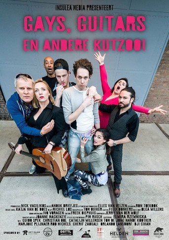Gays, guitars en andere kutzooi poster