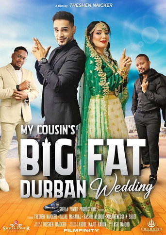 Movie poster for My Cousin’s Big Fat Durban Wedding (2025)