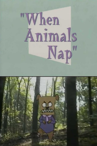 Movie poster for When Animals Nap (1999)