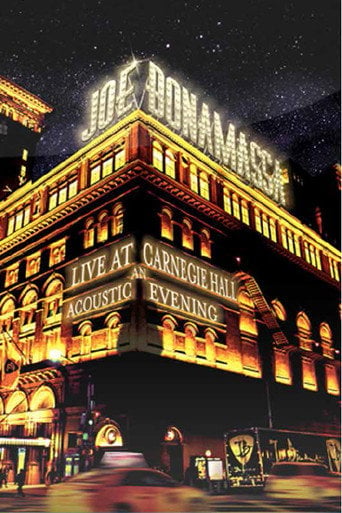 Movie poster for Joe Bonamassa - Live at Carnegie Hall - An Acoustic Evening (2017)