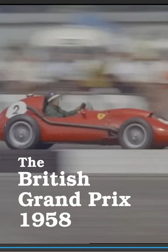 Movie poster for British Grand Prix 1958 (1958)