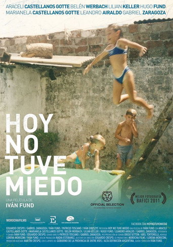 Movie poster for Hoy no tuve miedo (2011)