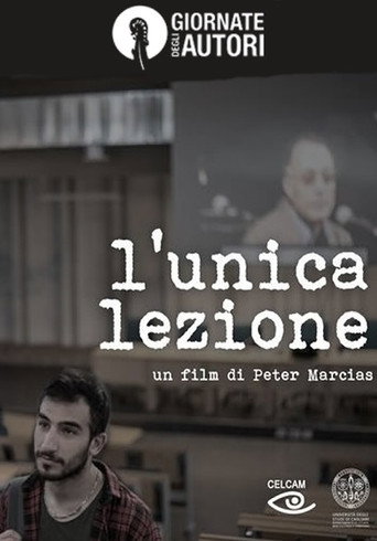 Movie poster for L'unica lezione (2018)