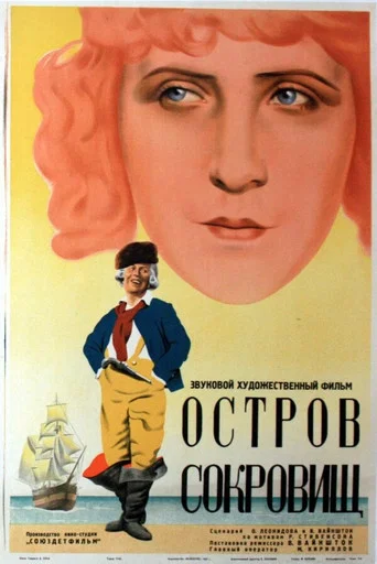 Movie poster for Treasure Island (1937)