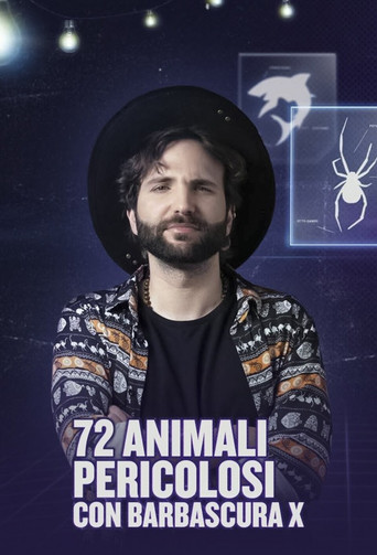 Series poster for 72 Animali pericolosi con Barbascura X (2022)