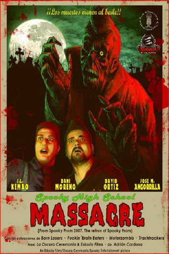 Movie poster for Spooky High School Massacre (2007)