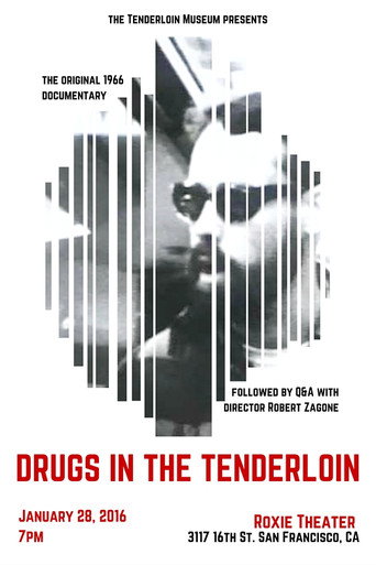 Movie poster for Drugs in the Tenderloin (1967)
