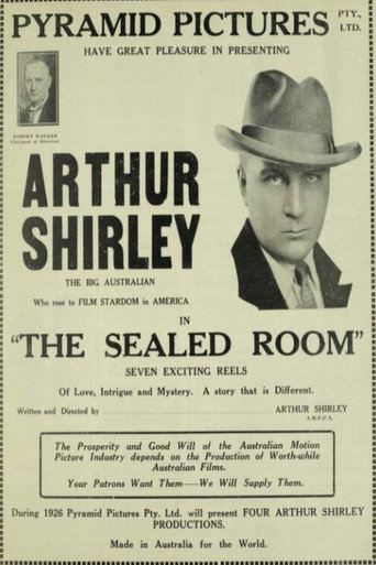 Movie poster for The Sealed Room (1926)