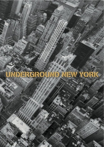Movie poster for Underground New York (1968)
