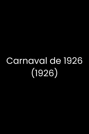 Movie poster for Carnaval de 1926 (1926)