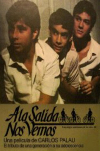 Movie poster for A la salida nos vemos (1986)