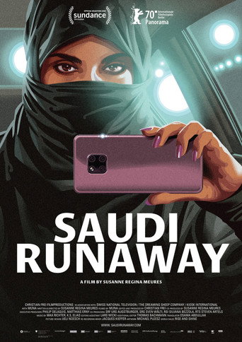Movie poster for Saudi Runaway (2020)