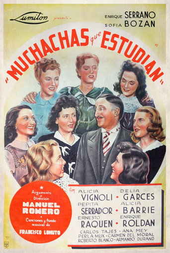 Movie poster for Muchachas que estudian (1939)