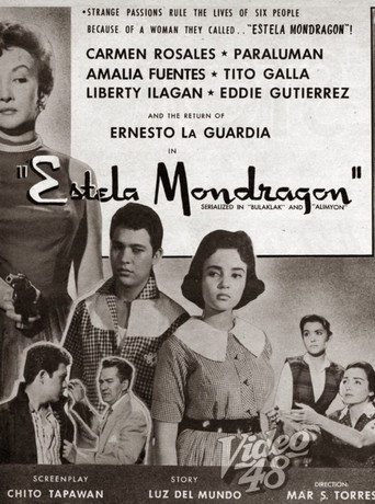 Movie poster for Estela Mondragon (1960)