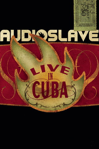 Audioslave - Live in Cuba poster