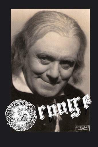 Movie poster for Scrooge (1928)