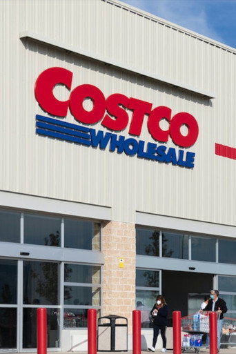 Costco at Christmas poster