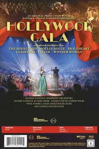 Movie poster for Danish National Symphony Orchestra - Hollywood Gala (2022)