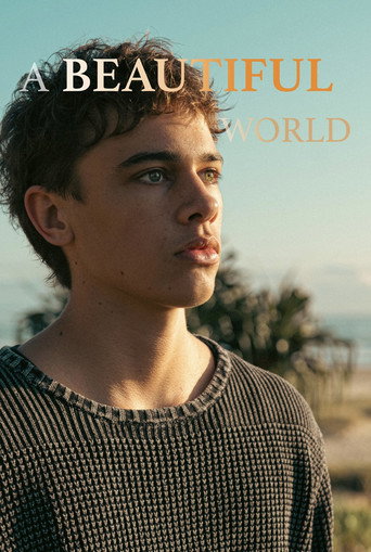 Movie poster for A Beautiful World (2024)