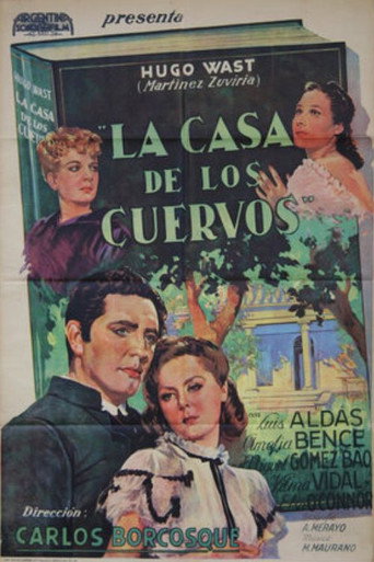 Movie poster for La casa de los cuervos (1941)