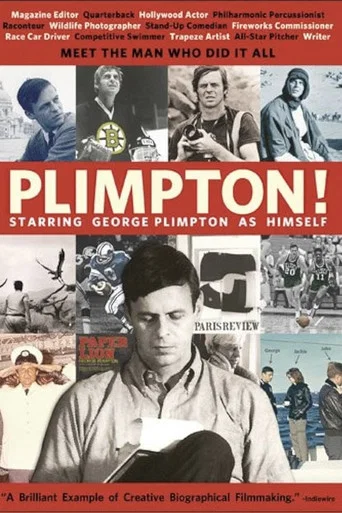 Movie poster for Plimpton! Starring George Plimpton as Himself (2012)