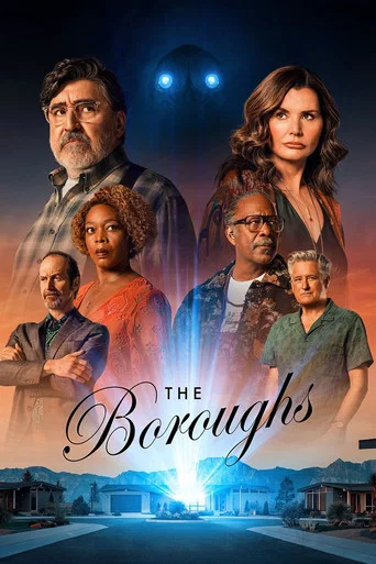 Series poster for The Boroughs (2026)