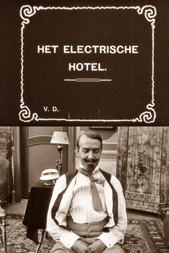 Movie poster for Det elektriske Hotel (1916)