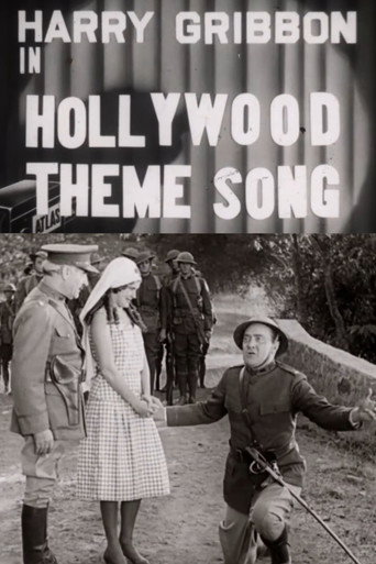 Movie poster for A Hollywood Theme Song (1930)