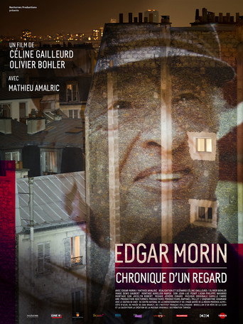 Movie poster for Edgar Morin, chronique d'un regard (2015)