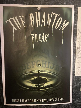 Movie poster for The Phantom Freak (2014)