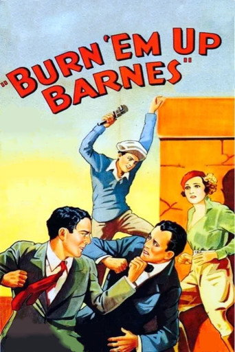 Movie poster for Burn 'Em Up Barnes (1934)