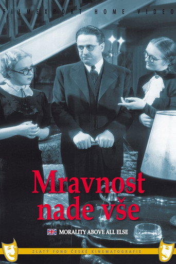Movie poster for Morality Above All Else (1937)