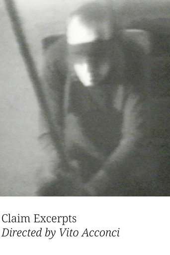 Movie poster for Claim Excerpts (1971)