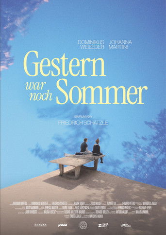 Gestern war noch Sommer poster