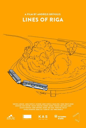 Movie poster for Lines of Riga