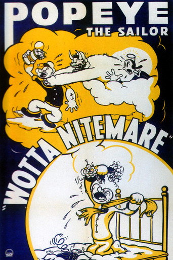 Movie poster for Wotta Nitemare (1939)