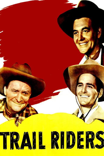 Movie poster for Trail Riders (1942)