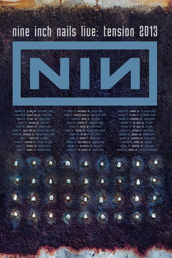 VEVO Presents: Nine Inch Nails Tension 2013 poster