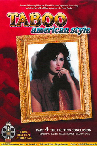 Movie poster for Taboo American Style 4: The Exciting Conclusion (1986)