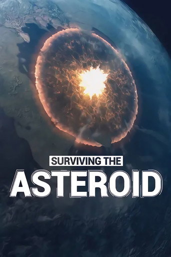 Series poster for Surviving the Asteroid (2023)